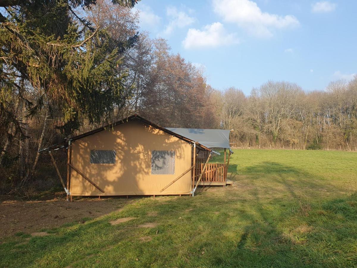 Luxury Safari Tents At Moulin Du Pommier Glamping & Camping Saulgond Εξωτερικό φωτογραφία