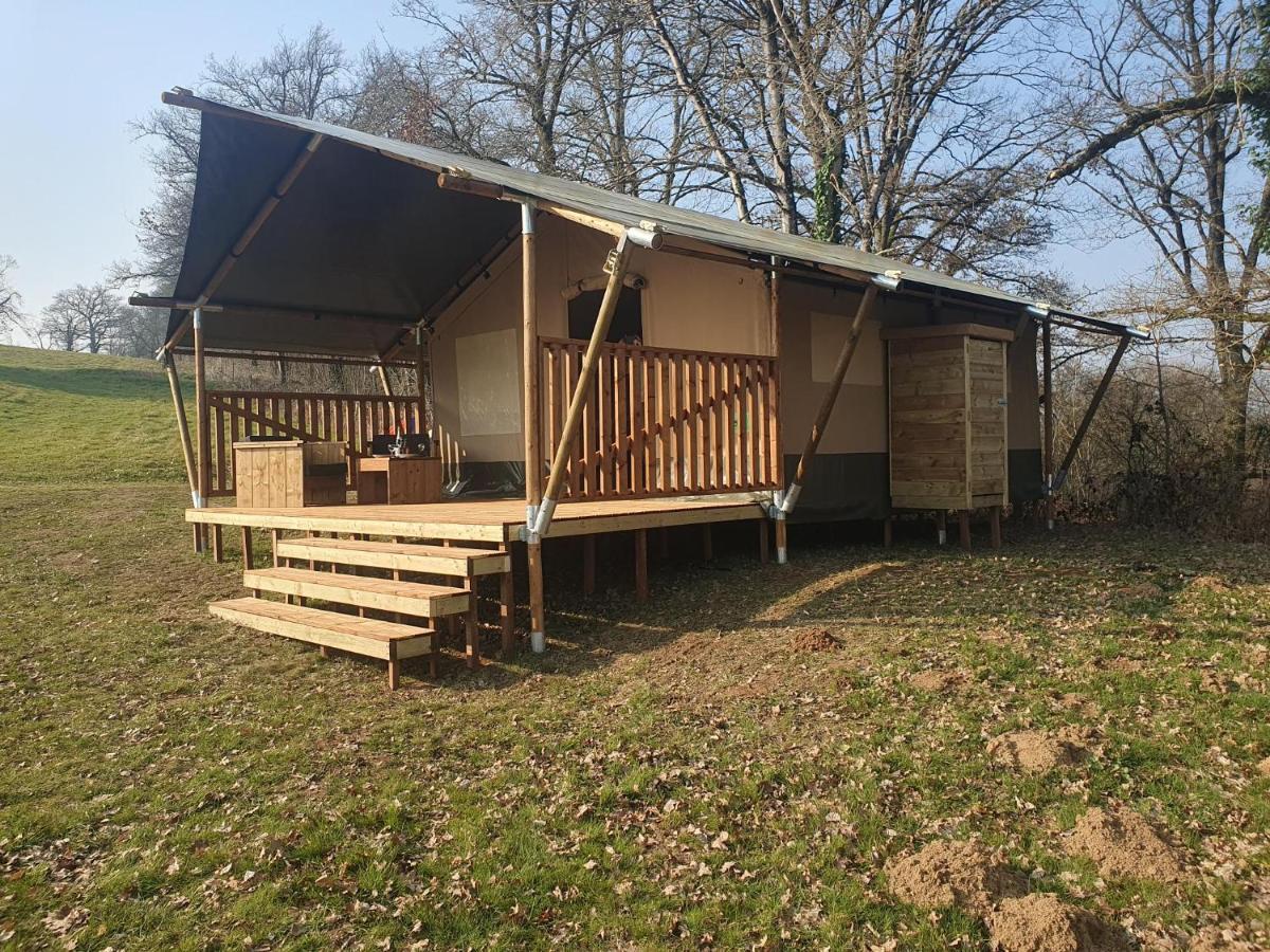 Luxury Safari Tents At Moulin Du Pommier Glamping & Camping Saulgond Εξωτερικό φωτογραφία