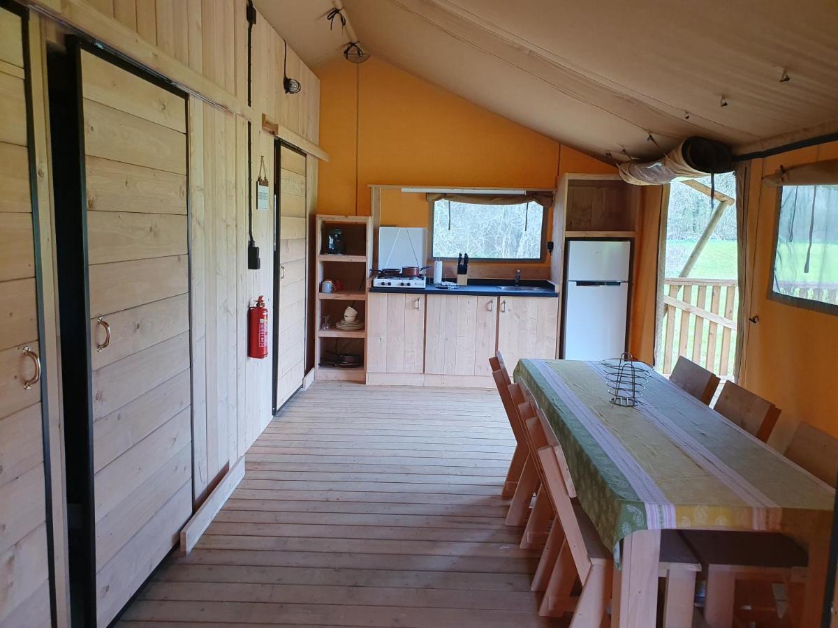 Luxury Safari Tents At Moulin Du Pommier Glamping & Camping Saulgond Εξωτερικό φωτογραφία