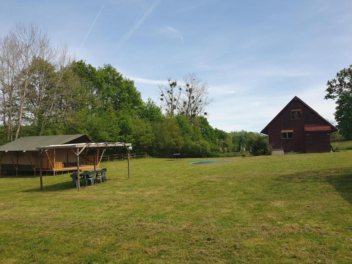 Luxury Safari Tents At Moulin Du Pommier Glamping & Camping Saulgond Εξωτερικό φωτογραφία