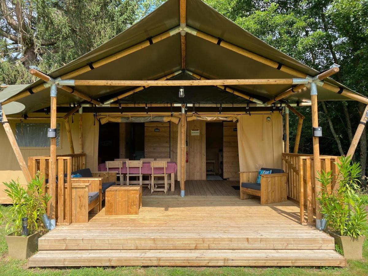 Luxury Safari Tents At Moulin Du Pommier Glamping & Camping Saulgond Εξωτερικό φωτογραφία